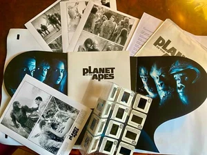2001 PLANET OF THE APES PRESS KIT PHOTOS PRODUCTION INFO SLIDES WAHLBERG ooP frz - Picture 1 of 3