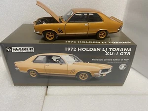 1:18 Holden LJ Torana GTR XU1 50th Anniversary Gold Livery #18777 Carlectables - Picture 1 of 7