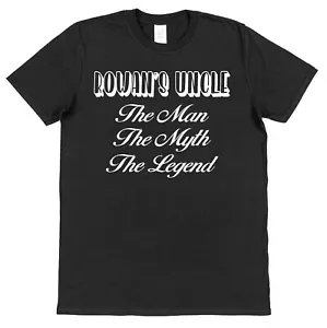 Personalised Niece Nephew Name's Uncle The Man The Myth The Legend T-Shirt - Picture 1 of 4
