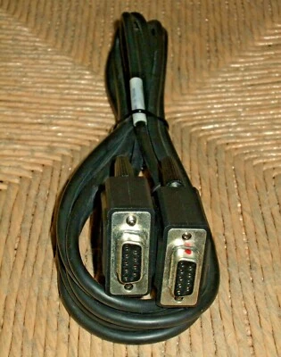 **GENUINE** Hewlett-Packard  5183-7247 HP Serial Cable - 8 Foot / Nine-Pin F-F - Image 1 of 4