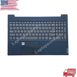 New for Lenovo IdeaPad S340-15 API S340-15IWL Palmrest Backlit Keyboard - Picture 1 of 6