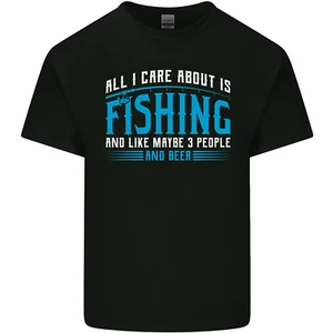 Lustig Antisozial Fischen Fischer Kinder T-shirt Jungen Mädchen - Picture 1 of 3