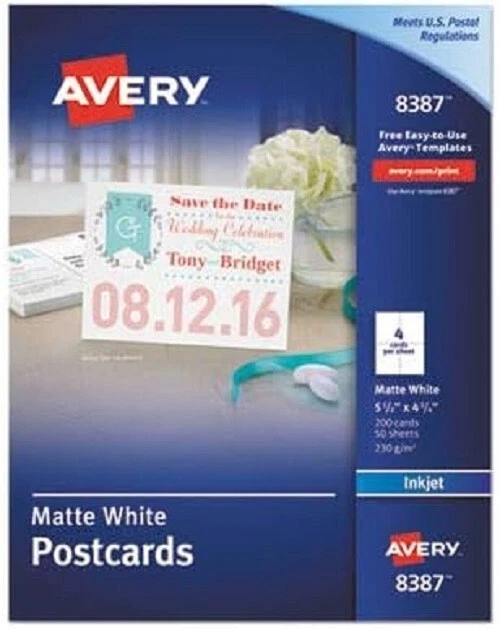 Avery Invitation Card 8387 Foto 1 de 1