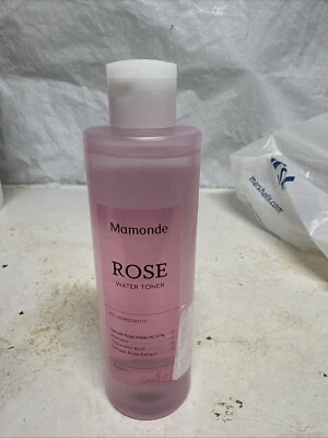 Tónico vegano de agua de rosas Mamonde para rostro - Tónico coreano vegano, 90,97 % rosa pura Foto 1 de 2