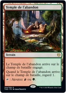 MTG Magic THB - Temple of Abandon/Temple de l'abandon, French/VF - Picture 1 of 1