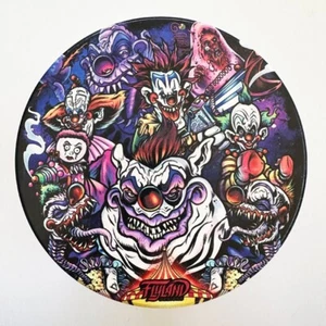 Killer Klowns From Outer Space Parody Coaster / Disc Golf Marker - Picture 1 of 2