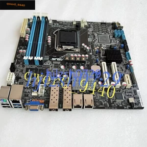 1PC Used Asus P9D-MH/10G-DUAL 1150 C224 Dual 10 Gigabit Board Supports E3-1231V3 - Picture 1 of 4