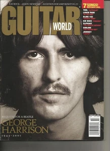 Guitar World Feb 2002 George Harrison Tool Linkin Park Blink-182 Slipknot VG+  D - Bild 1 von 1