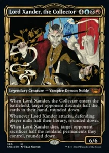 MTG LORD XANDER, THE COLLECTOR 380 FOIL EXC GILDED - IL COLLEZIONISTA SNC X EN - Bild 1 von 1