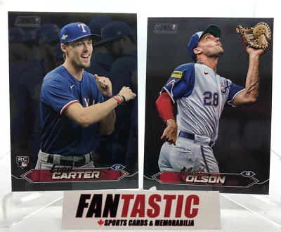 2024 Topps Stadium Club BLACK FOIL Parallel Card YOU PICK - Image 1 of 2