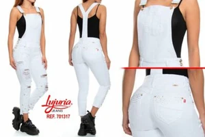 Romper Colombian Jean Buttlift Jumpsuit levantacola Enterizo Mono Push Up 701317 - Picture 1 of 5