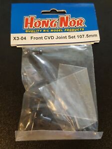 HongNor Front CVD Universal Joint Set 107.5mm * 1set #X3-04 [X3 SABRE/X3e SABRE]