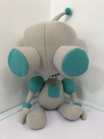 INVADER ZIM-Robot Gir Plush 11” Nickelodeon Viacom 2002 Cover