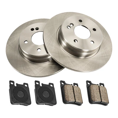 Rotores de freno traseros pastillas de freno de cerámica para CLK320 CLK430 E300 E320 E420 E430 Foto 1 de 4