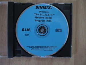  SINMIX - B.L.A.S.T. Modern Rock Programm #34 Promo CD feat. Blondie, David Bowie - Bild 1 von 2