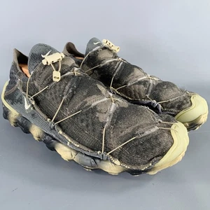 Nike Größe 10 - ISPA Mindbody - grau oliv Tarnmuster Baumwolle Slipper Turnschuhe - Bild 1 von 7