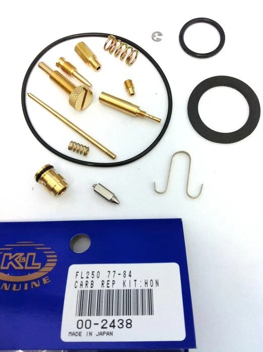 K&L Carburetor Rebuild Kit fits Honda FL250 Odyssey 1977-1984 - Image 1 of 1