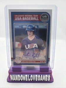 2025 Stars & Stripes Heston Kjerstad Throwback Auto Baltimore Orioles #AS-HK USA - Bild 1 von 3