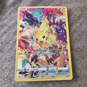 POKEMON CROWN ZENITH 160/159 PIKACHU SECRET RARE - Picture 1 of 2