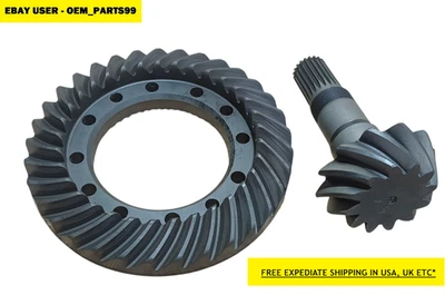 Case Terex Carraro Crown Wheel Pinion Teeth 12x33 1:2,750 (068346 068629 063338) - Image 1 of 4
