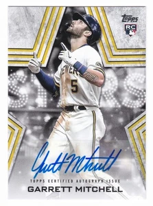 Autografi 2023 Topps Garrett Mitchell RC Auto #BSA-MIT Rookie Baseball Stars - Foto 1 di 2