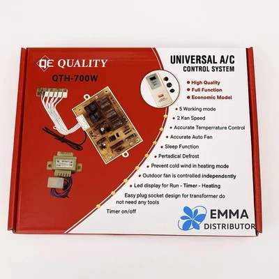 QUALITY Universal AC Control System With Remote,Transform & Sensor For Mini-Split System