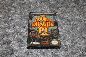 Double Dragon III: The Sacred Stones 3 - Nintendo NES - Completo en caja con folleto