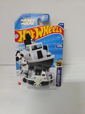 HOT WHEELS 2025  MICKEY MOUSE DISNEY STEAMBOAT (10/10) "SCREEN TIME"  - Image 1 of 4