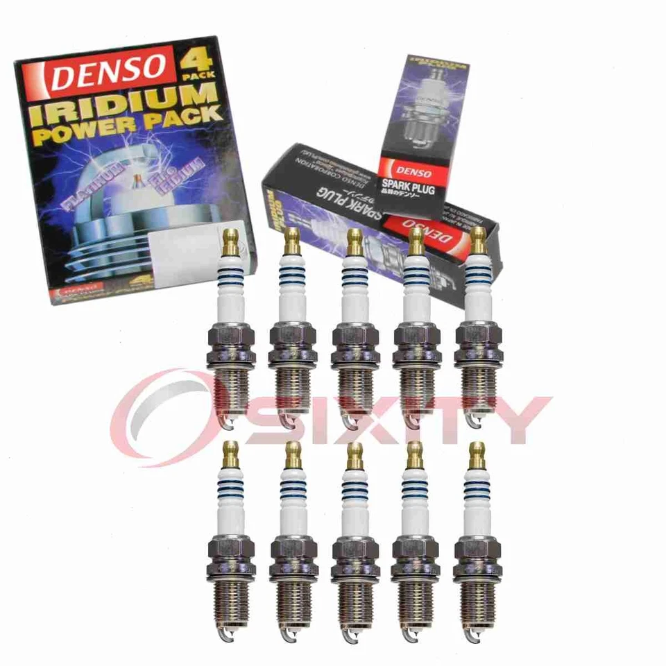 10 pc Denso Iridium Power Spark Plugs for 2010-2015 Audi R8 5.2L V10 db - Image 1 of 4