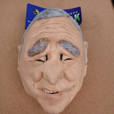 Máscara de látex cabeza completa vintage de George W. Bush. Foto 1 de 4