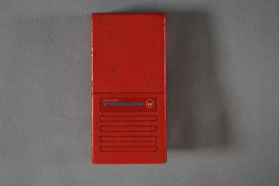 Motorola Pager Minitor 1 Rojo De Colección - Early Fire Dept - Sin probar Foto 1 de 4