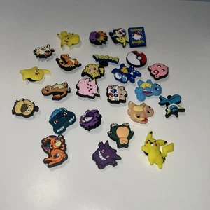Pokemon Crocs Charms Set of 2 - Picture 1 of 7