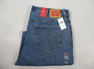 Levi’s 560 Herren Big And Tall Größe 44x36 Comfort Fit Blau Jeans Neu mit Etikett - Bild 1 von 5