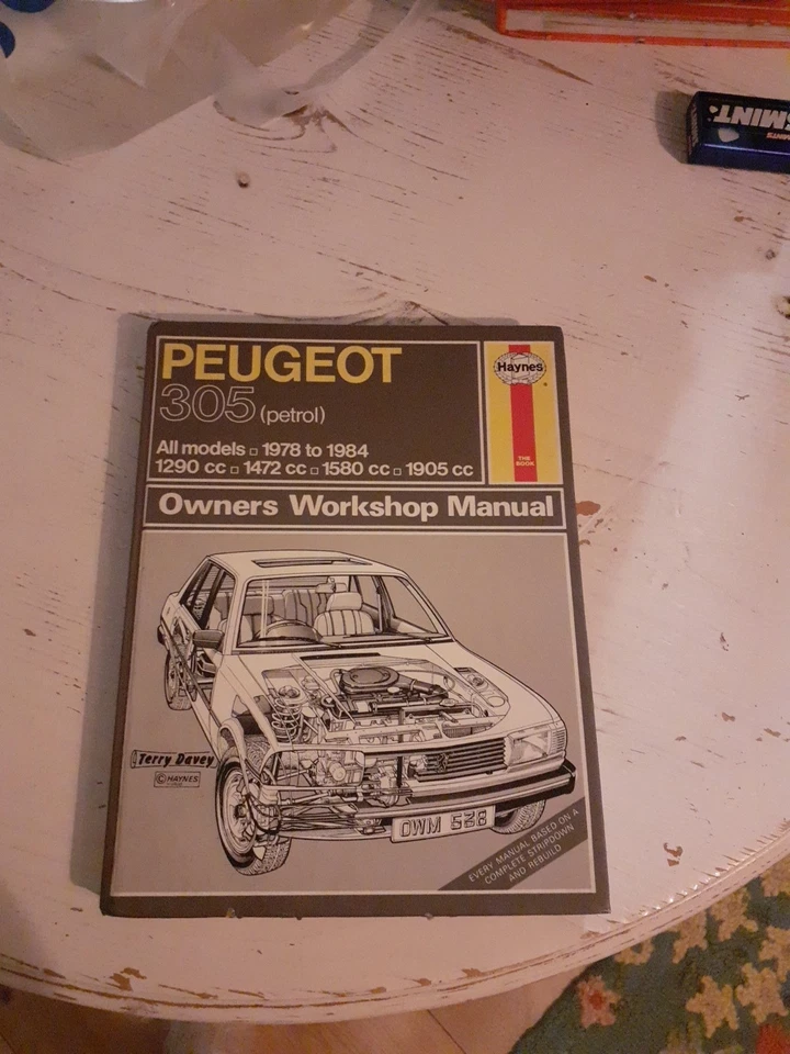 Peugeot 305 Petrol All Models 1978 to 1989 Haynes Owners Workshop Manual - Image 1 of 1