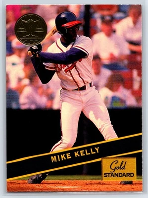 1994 Signature Rookies Gold Standard Mike Kelly Rookie Atlanta Braves RC #60 - Image 1 of 2