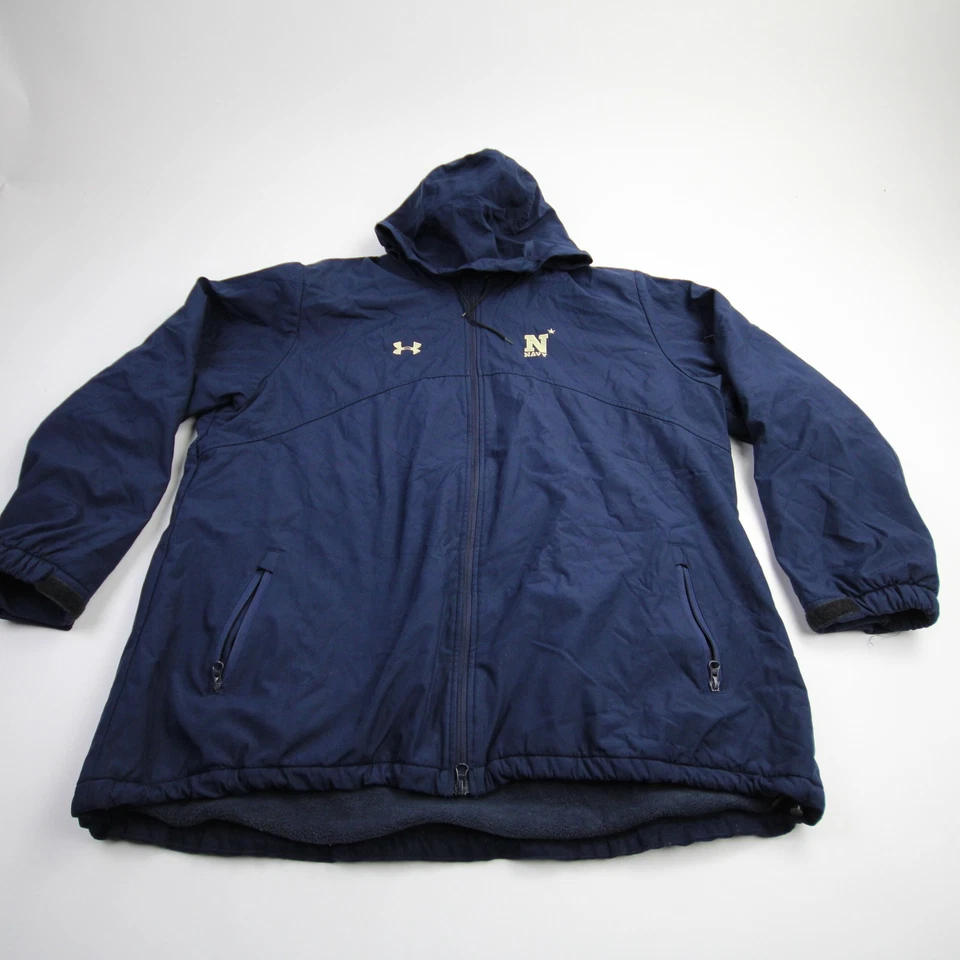 Chaqueta de invierno Under Armour azul marino para guardiamarinas para hombre azul marino usada Foto 1 de 1