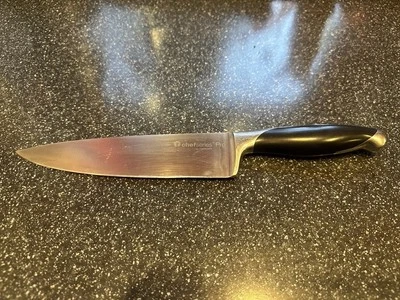 Tupperware  Kochmesser Chef-Serie-Pro  20,5 cm. Schwarzer Griff Edelstahl - Bild 1 von 4