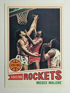 1977-78 Topps #124 Moses Malone (NM) - Picture 1 of 2
