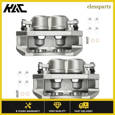 2x Front Brake Caliper Fits 2005-2008 Dodge Dakota & 2007-2008 Dodge Ram 1500 Foto 1 de 4