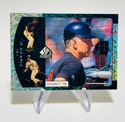 CAL RIPKEN JR 1999 UD SP Authentic REFLECTIONS Insert #R7 Orioles MLB - Image 1 of 2