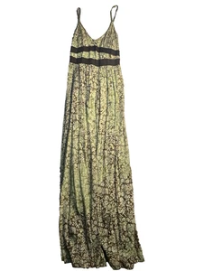 Vtg Y2K Babydoll Santiki Maxi Women Dress M Enchanted Forest Sundress - Picture 1 of 11