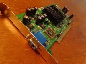 RZADKI! - Karta graficzna nVidia GeForce2 MX400 64MB PCI VGA - Zdjęcie 1 z 7