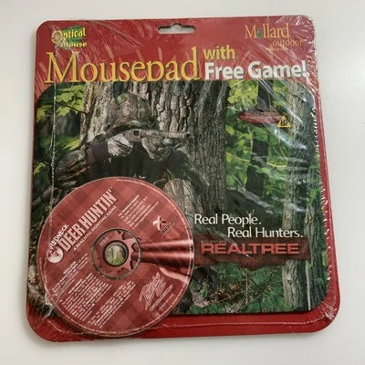 Redneck Deer Huntin' 1998 Interplay Windows 95 Vintage PC Game W/Mousepad zac - Image 1 of 2