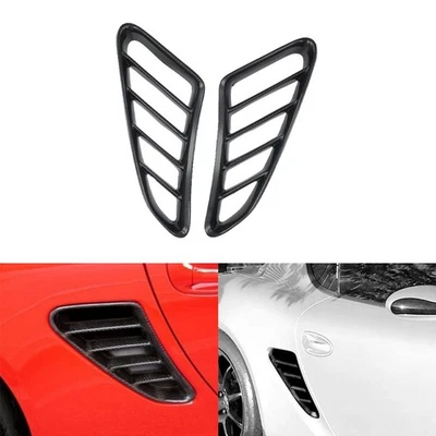 Carbon Fiber Side Vent Air Intake Cover for Porsche For Boxster 987 2005 2012 - Image 1 of 4