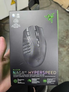 NIB Sealed Razer - Naga V2 HyperSpeed MMO Wireless Optical Gaming Mouse - Picture 1 of 4