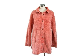 Urban Outfitters BDG Shacket Women's Orange Small - Picture 1 of 10