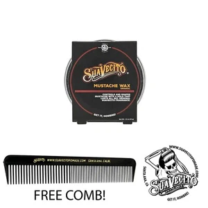 Suavecito Original Styling Mustache Wax 1.5 oz. Tin Can - Picture 1 of 7