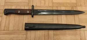 *** YUGOSLAVO *** COMO NUEVO NÚMERO BAJO NÚMEROS COINCIDENTES M1948 cuchillo y vaina M48 - Imagen 1 de 11