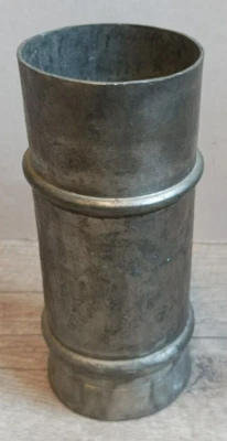 Ancienne Chope étain alimentaire + certificat signe Nicolas de la Boutresse 1975 - Photo 1/4