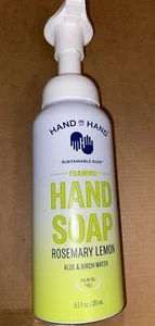 HAND IN HAND Liquid Hand Soap Rosemary Lemon, 8.5 Fl Oz BRAND NEW FREE SHIPPING - Picture 1 of 3